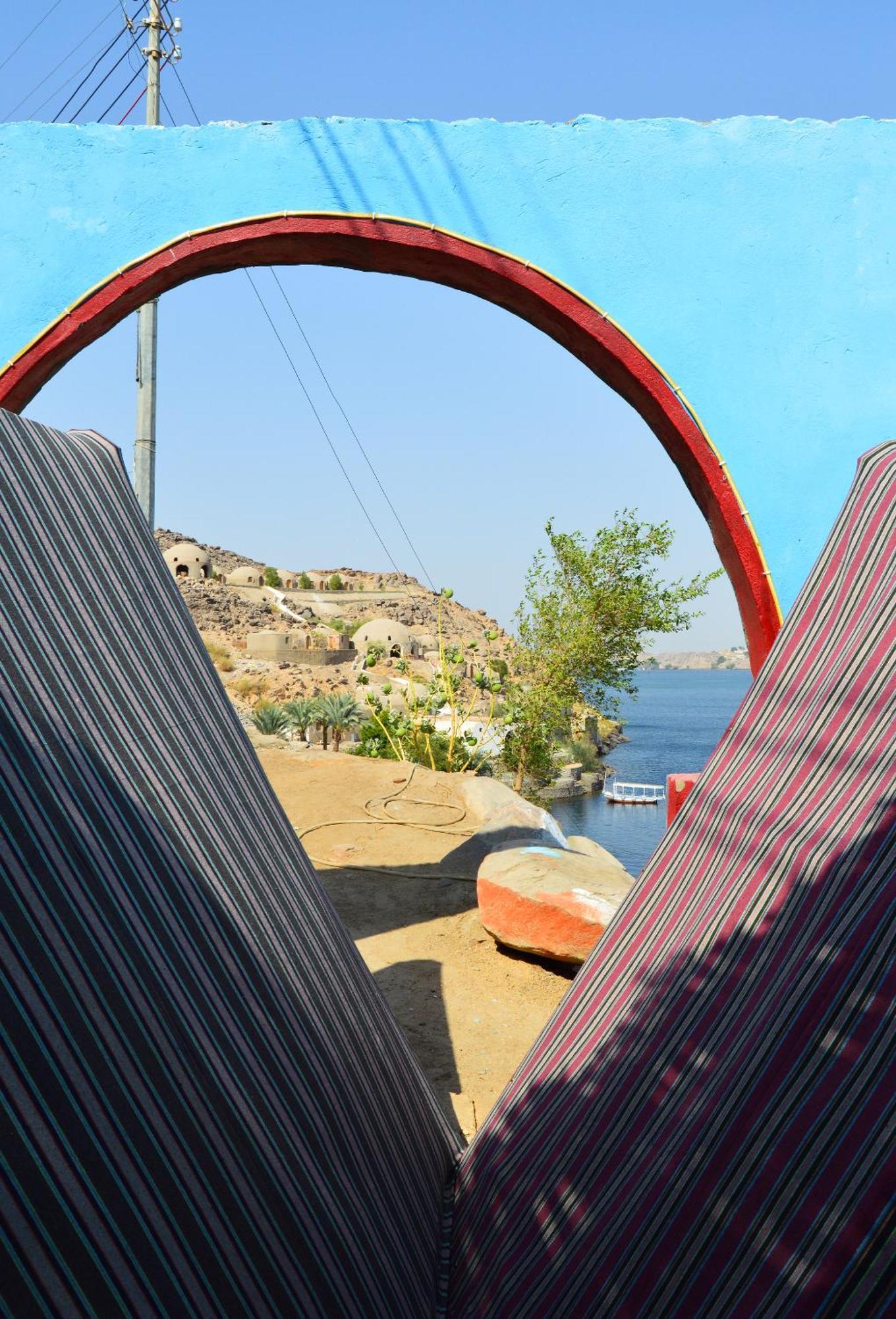 Heissa Hostel Aswan Buitenkant foto