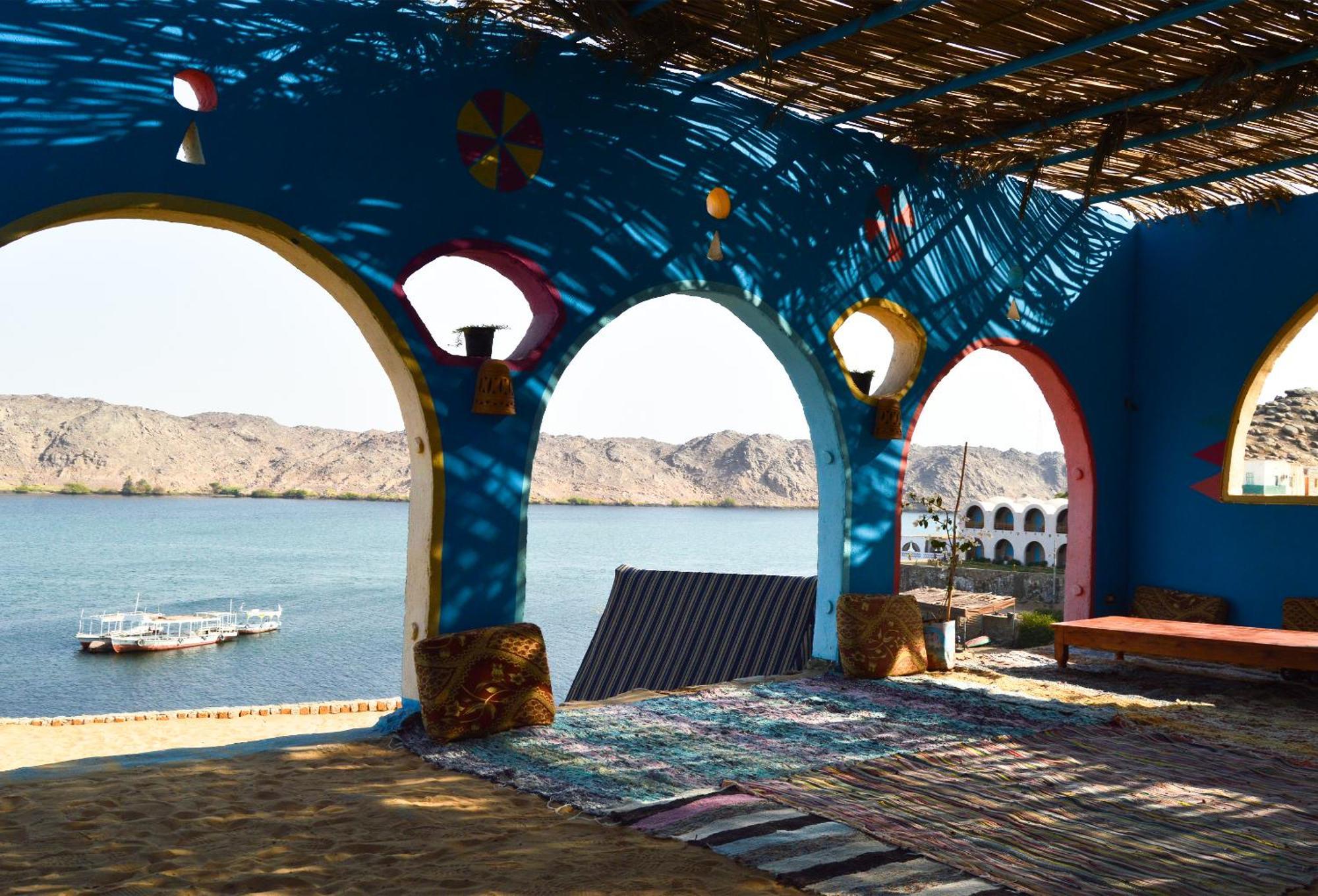 Heissa Hostel Aswan Buitenkant foto